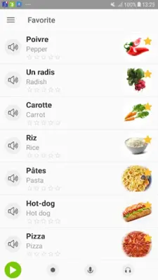 French Vocabulary - Awabe android App screenshot 3